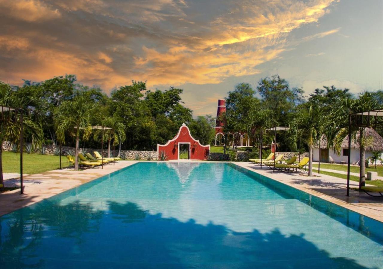 Hotel Hacienda Ticum Tixkokob Ngoại thất bức ảnh